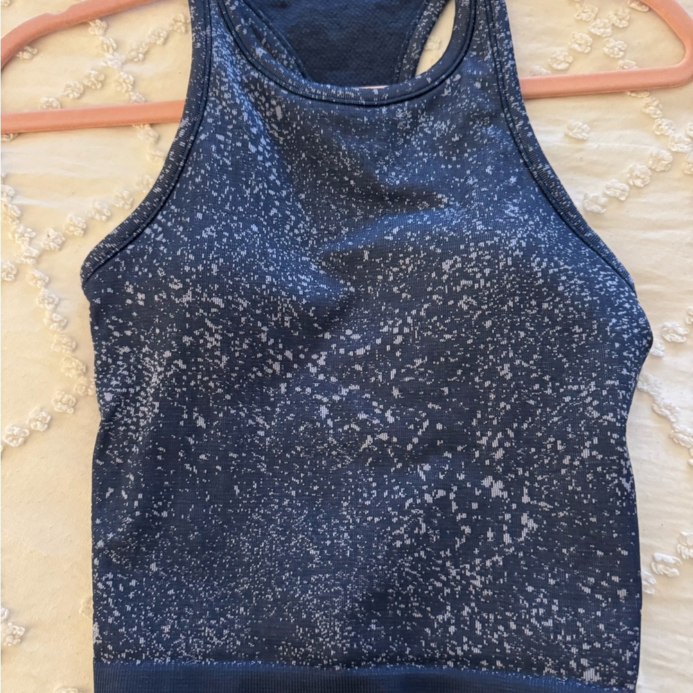 Blue Lulu Tank Top